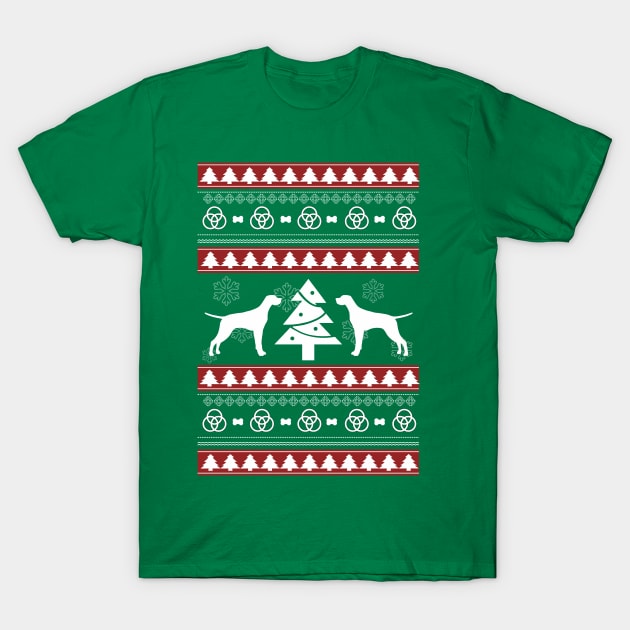 Merry Woofmas Ugly Christmas T-Shirt by MCAL Tees